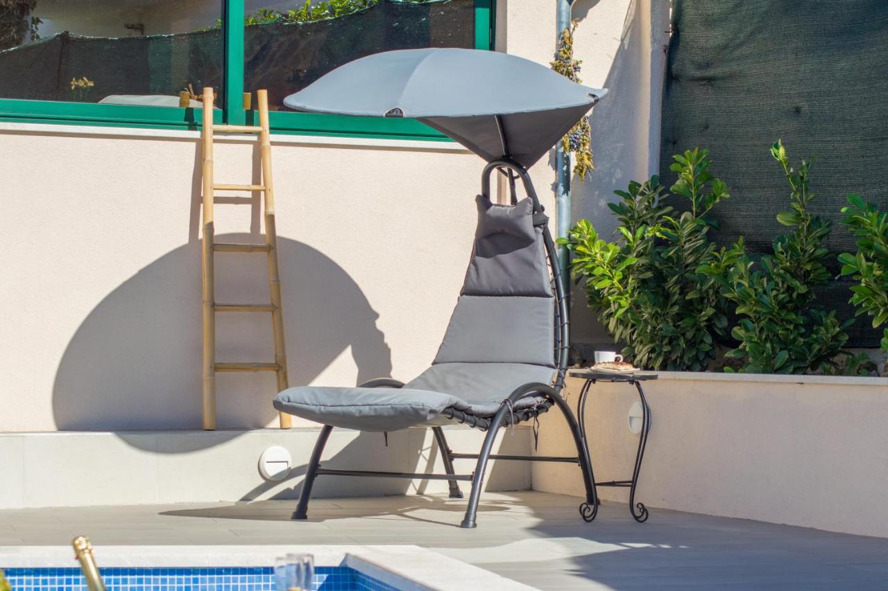Villa Milena With Heated Pool And Jacuzzi Kostanje Экстерьер фото